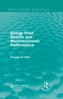 Energy Price Shocks and Macroeconomic Performance - eBook