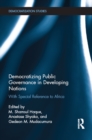 Democratizing Public Governance in Developing Nations : With Special Reference to Africa - eBook