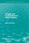 Supply and Competition in Minor Metals - eBook