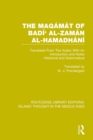 The Maqamat of Badi' al-Zaman al-Hamadhani : Translated From The Arabic With An Introduction and Notes Historical and Grammatical - eBook