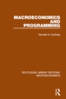 Macroeconomics and Programming - eBook