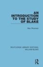 An Introduction to the Study of Blake - eBook