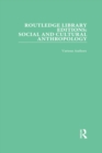 Routledge Library Editions: Social and Cultural Anthropology - eBook