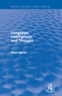 Language, Intelligence, and Thought - eBook