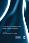 Kant: Studies on Mathematics in the Critical Philosophy - eBook