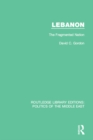 Lebanon : The Fragmented Nation - eBook