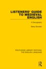 Listeners' Guide to Medieval English : A Discography - eBook