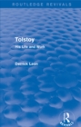 Tolstoy (Routledge Revivals) : His Life and Work - eBook