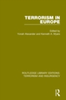 Terrorism in Europe (RLE: Terrorism & Insurgency) - eBook