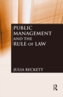 Public Management and the Rule of Law - eBook