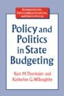 Policy and Politics in State Budgeting - eBook