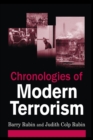 Chronologies of Modern Terrorism - eBook