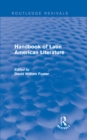 Handbook of Latin American Literature (Routledge Revivals) - eBook
