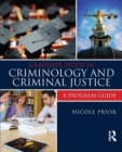 Graduate Study in Criminology and Criminal Justice : A Program Guide - eBook