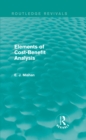 Elements of Cost-Benefit Analysis (Routledge Revivals) - eBook