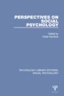 Perspectives on Social Psychology - eBook