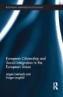 European Citizenship and Social Integration in the European Union - eBook