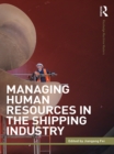 Managing Human Resources in the Shipping Industry - eBook
