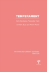 Temperament (PLE: Emotion) : Early Developing Personality Traits - eBook