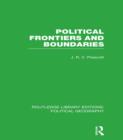 Political Frontiers and Boundaries - eBook