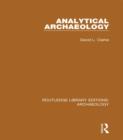 Analytical Archaeology - eBook
