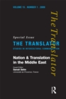 Nation and Translation in the Middle East - eBook