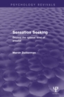 Sensation Seeking : Beyond the Optimal Level of Arousal - eBook