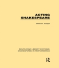 Acting Shakespeare - eBook