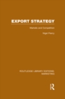 Export Strategy: Markets and Competition (RLE Marketing) - eBook