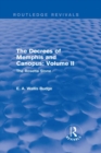 The Decrees of Memphis and Canopus: Vol. II (Routledge Revivals) : The Rosetta Stone - eBook