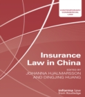 Insurance Law in China - eBook