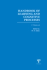 Handbook of Learning and Cognitive Processes - eBook