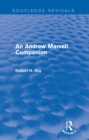 An Andrew Marvell Companion (Routledge Revivals) - eBook