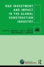 R&D Investment and Impact in the Global Construction Industry - eBook