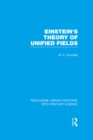 Einstein's Theory of Unified Fields - eBook