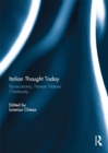 Italian Thought Today : Bio-economy, Human Nature, Christianity - eBook