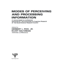 Modes of Perceiving and Processing Information - eBook