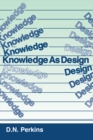 Knowledge As Design - eBook