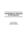 Experimental Methods in Psychology - eBook