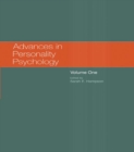 Advances in Personality Psychology : Volume 1 - eBook