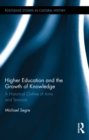 Higher Education and the Growth of Knowledge : A Historical Outline of Aims and Tensions - eBook