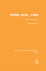 Syria 1945-1986 (RLE Syria) : Politics and Society - eBook