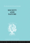 Society and Nature : A Sociological Inquiry - eBook