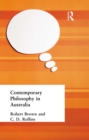 Contemporary Philosophy in Australia - eBook