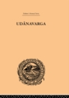Udanavarga : A Collection of Verses from the Buddhist Canon - eBook