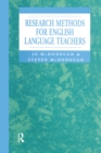 Research Methods for English Language Teachers - eBook