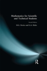 Mathematics for Scientific and Technical Students - eBook