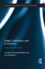 Hegel, Institutions and Economics : Performing the Social - eBook