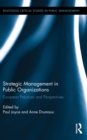 Strategic Management in Public Organizations : European Practices and Perspectives - eBook