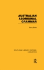 Australian Aboriginal Grammar - eBook